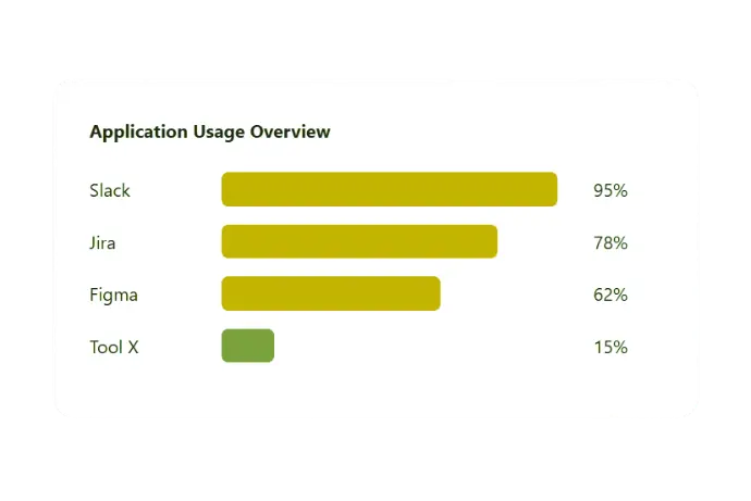 application usage overview